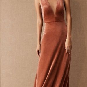 Jenny Yoo Logan Velvet Dress